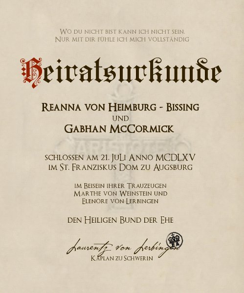 Hochzeit rea